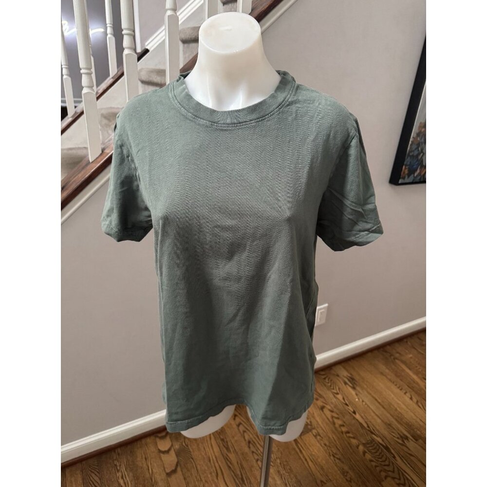 perfectwhitetee Men's Short Sleeve Tee - Olive Green